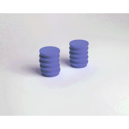 Eclipse Magnetics 30MM BLUE MARKER MAGNET, 10PK RM768BLU